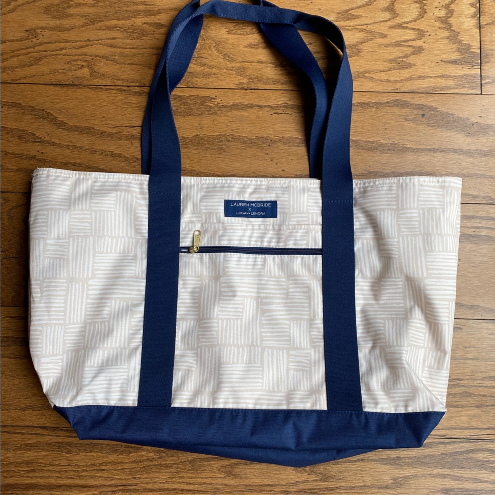 Logan and Lenora X Lauren McBride Beach Tote